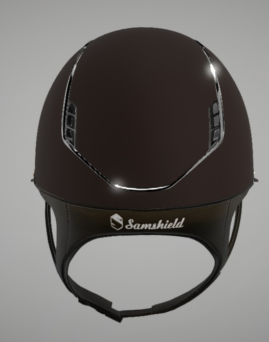 Samshield Reithelm 2.0 Miss SHD brw M 55-58 mit Dressuraussc Samshield Reithelm 2.0 Miss SHD brw M 55-58 mit Dressuraussc