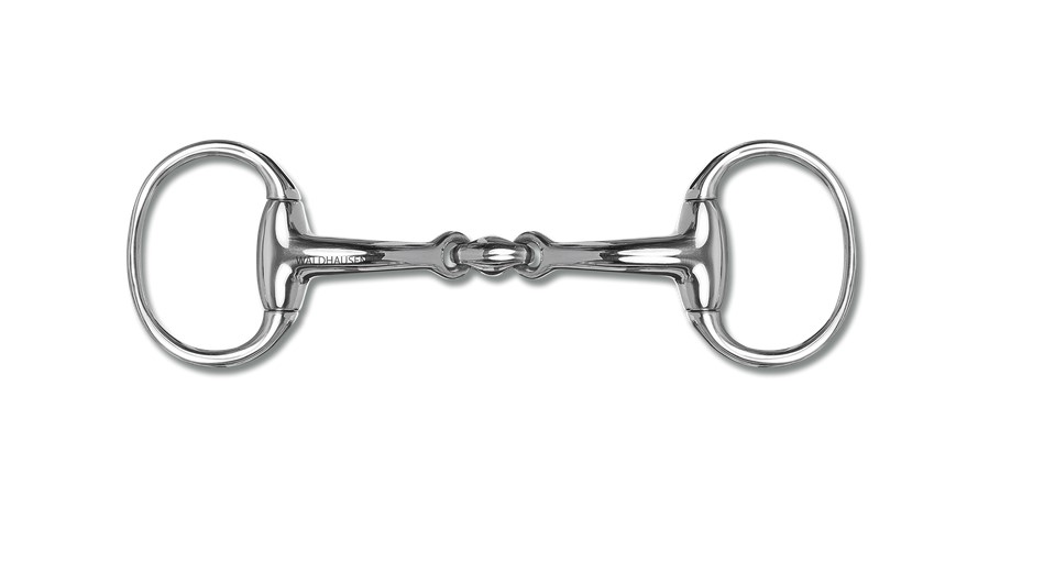 Waldhausen Olivenkopfgebiss anat., doppelt gebrochen, 13,5 Waldhausen Olivenkopfgebiss anat., doppelt gebrochen, 13,5