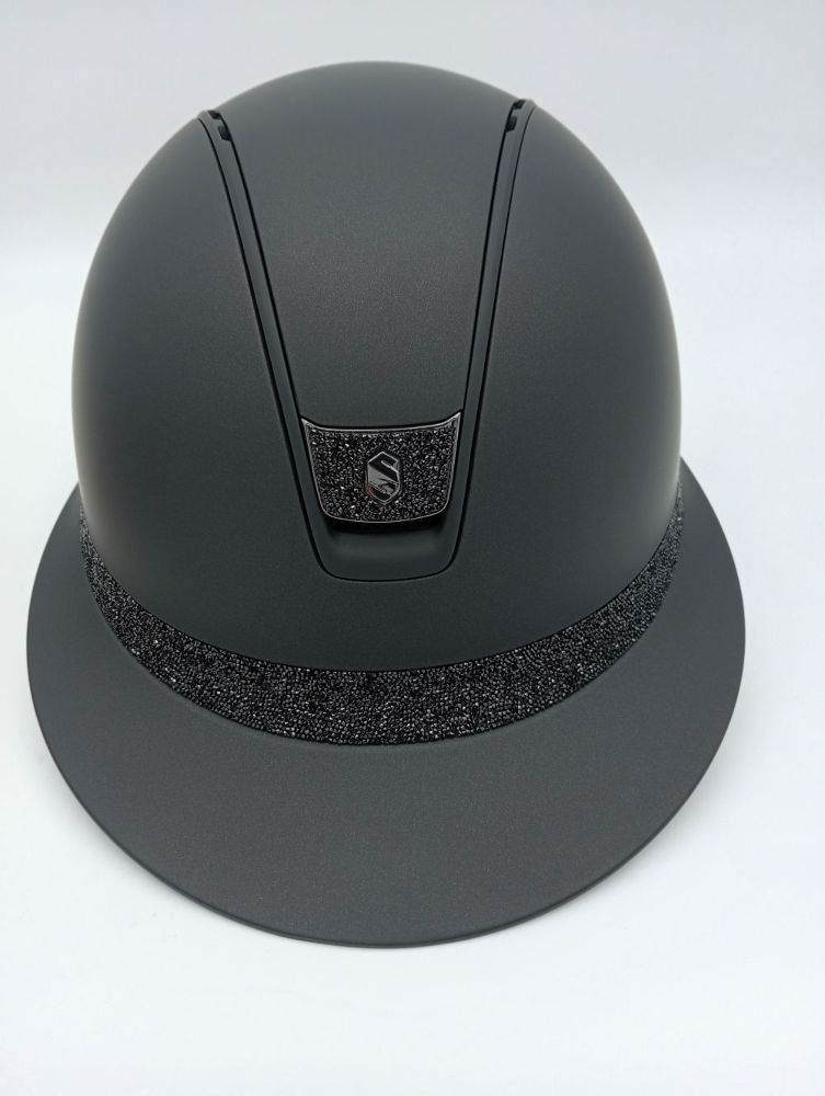 Samshield Reithelm 2.0 Miss SHD blk L 57-61 mit Dressuraussc