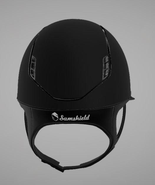 Samshield Reithelm 2.0 Miss SHD blk M 55-58 mit Dressuraussc