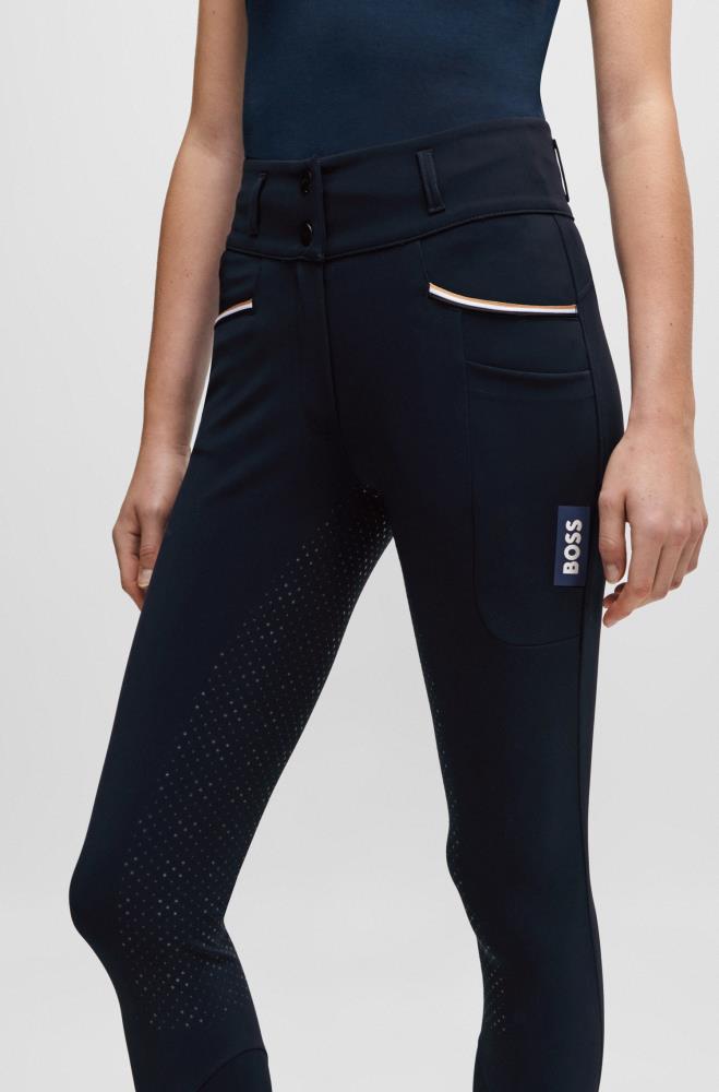 Boss Equestrian HAILEY High Waist Sommerreihose FG Sky Capta