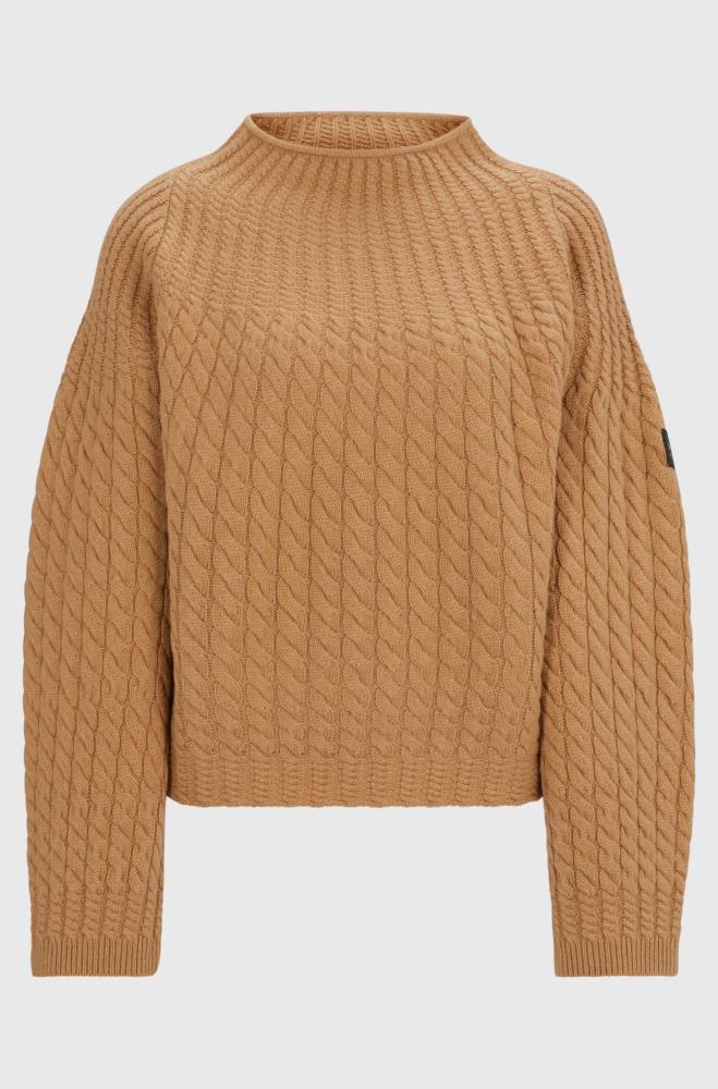 Boss Equestrian Strickpullover Claire camel S