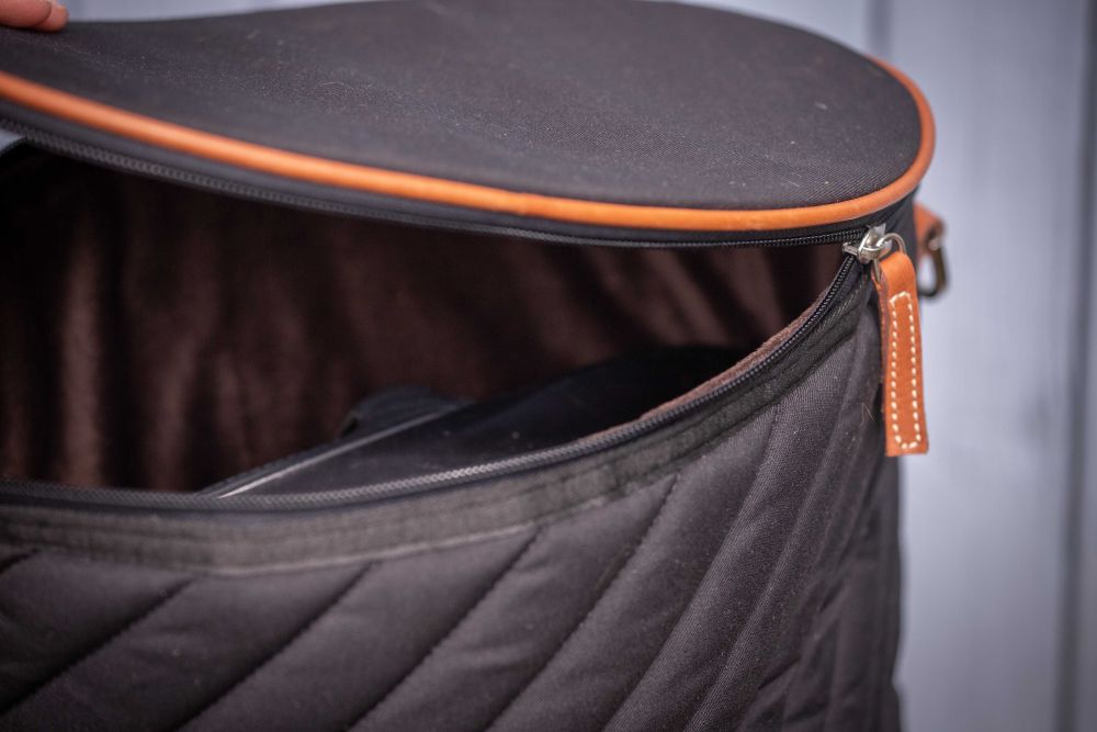 PADDOCK Helmtasche schwarz