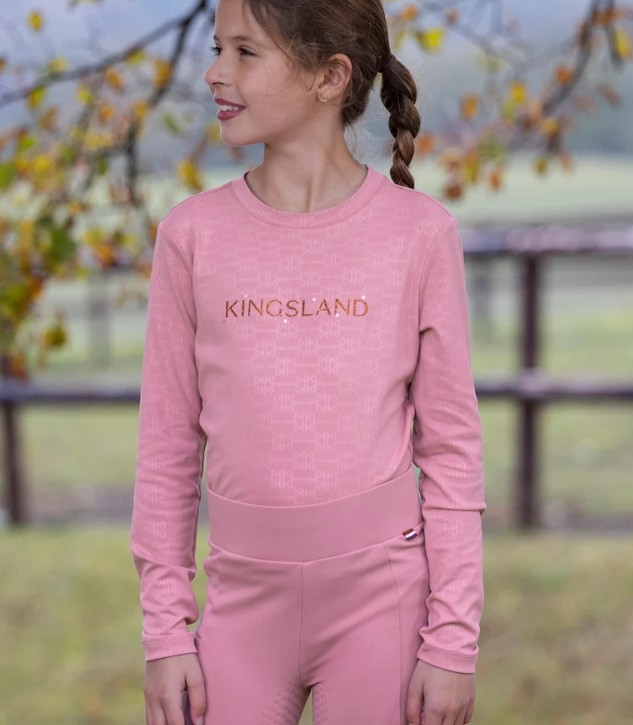 KL Alma Junior O-Neck Trainingsshirt lilas 140