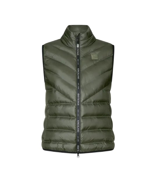 KLVam Weste Unisex green beetle S