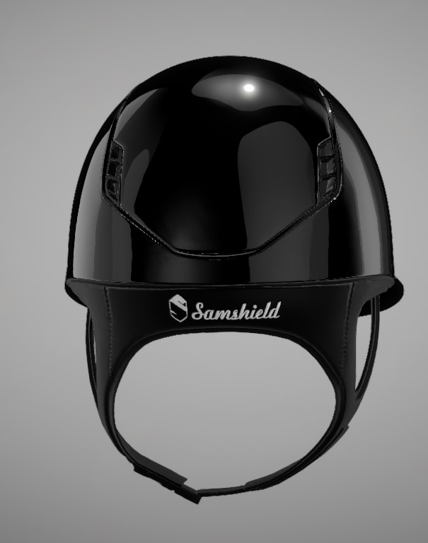Samshield Reithelm 2.0 Miss Glossy black M 55-58 Samshield Reithelm 2.0 Miss Glossy black M 55-58