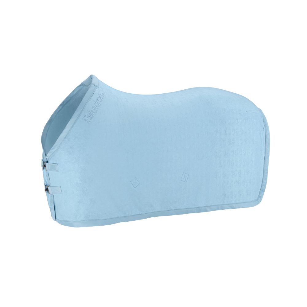 Eskadron Abschwitzdecke Fleece Stamp Reflexx silkblue 1,45 m