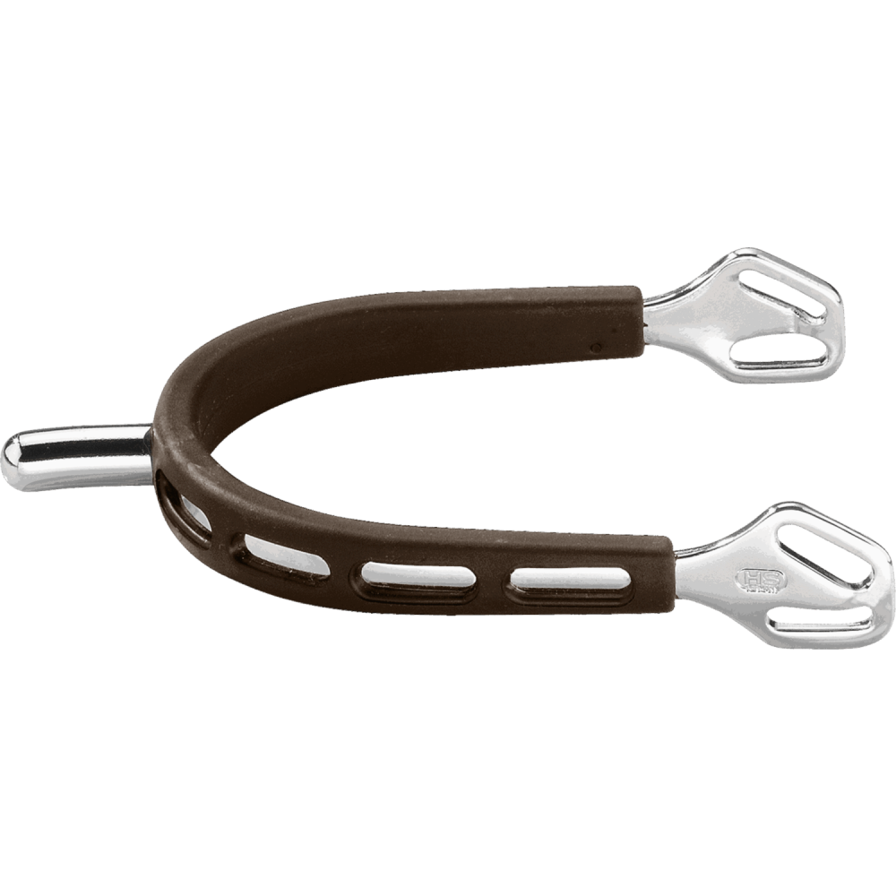HS SPRENGER Sporen Ultra Fit brown Grip edelstahl 25mm rund