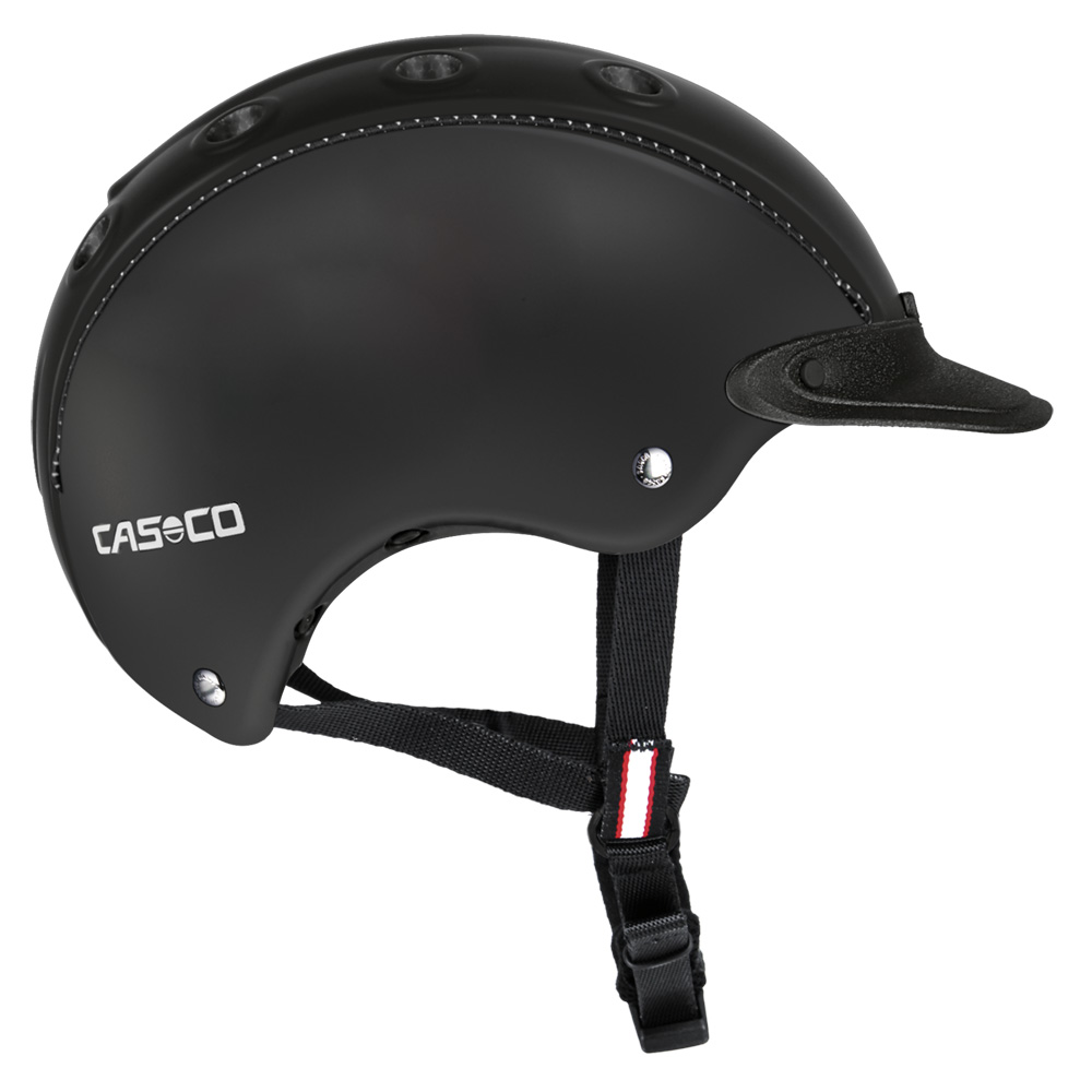 CASCO Reithelm Choice Turnier Uni 52-56 cm schwarz
