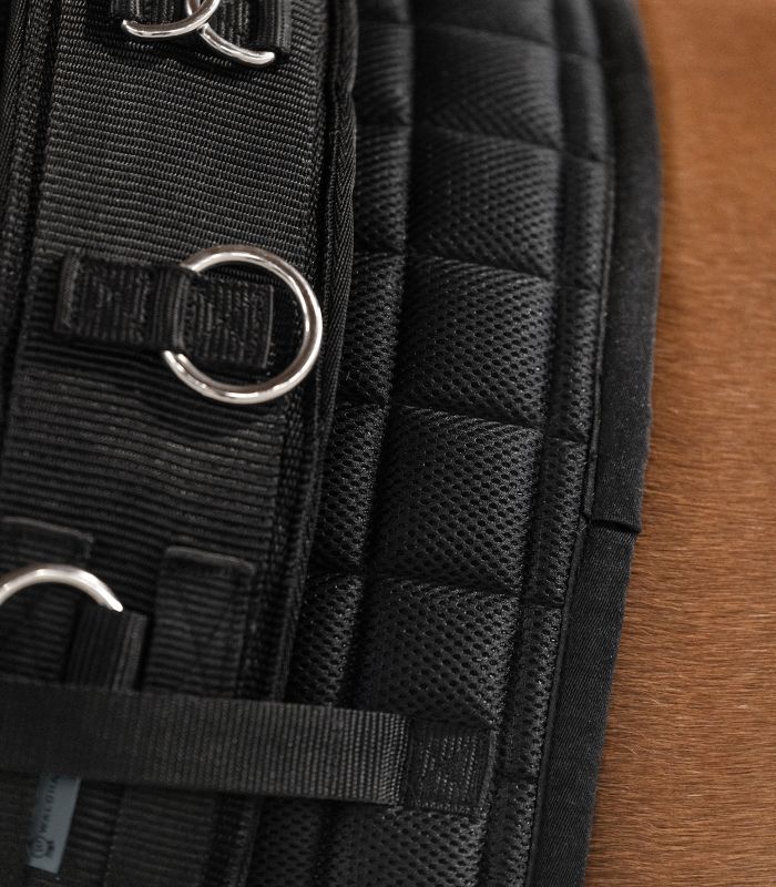 Waldhausen Longiergurt Supersoft schwarz Warmblut