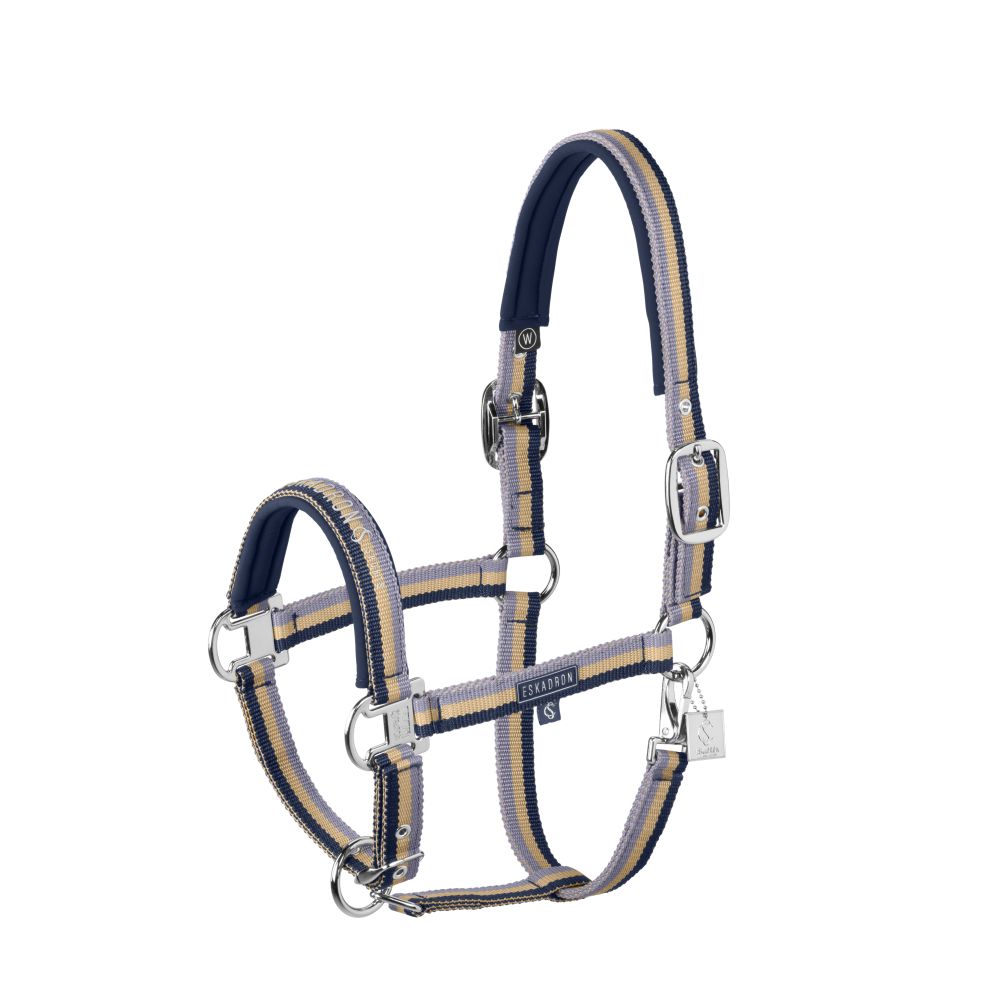 Eskadron Halfter DOUBLE PIN CS26 navy-sierra-orchid WB