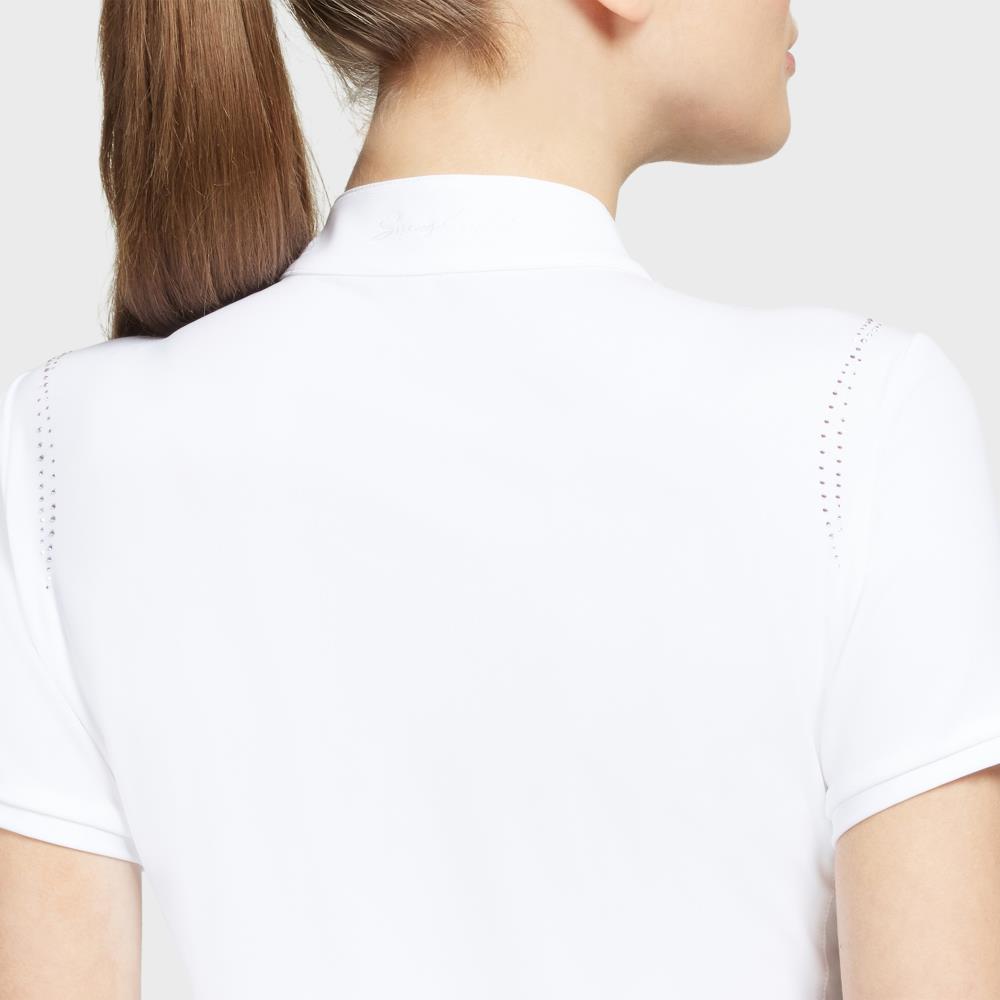 Samshield LEIA CRYSTAL Turniershirt SS24 white M