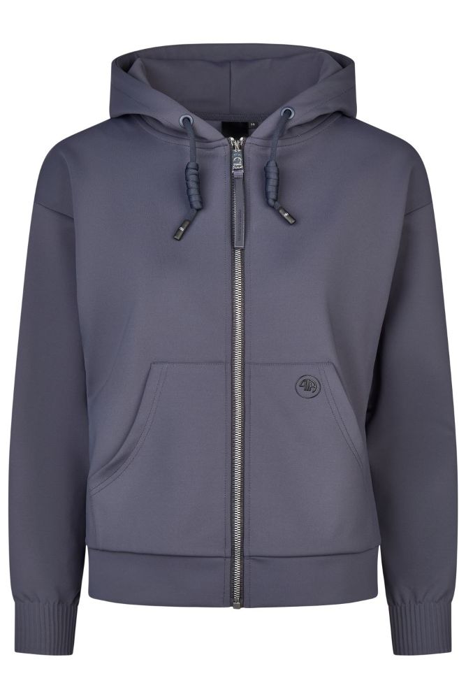 Pikeur Hoody Jacket 8282 AL graphite/blue 34 Pikeur Hoody Jacket 8282 AL graphite/blue 34