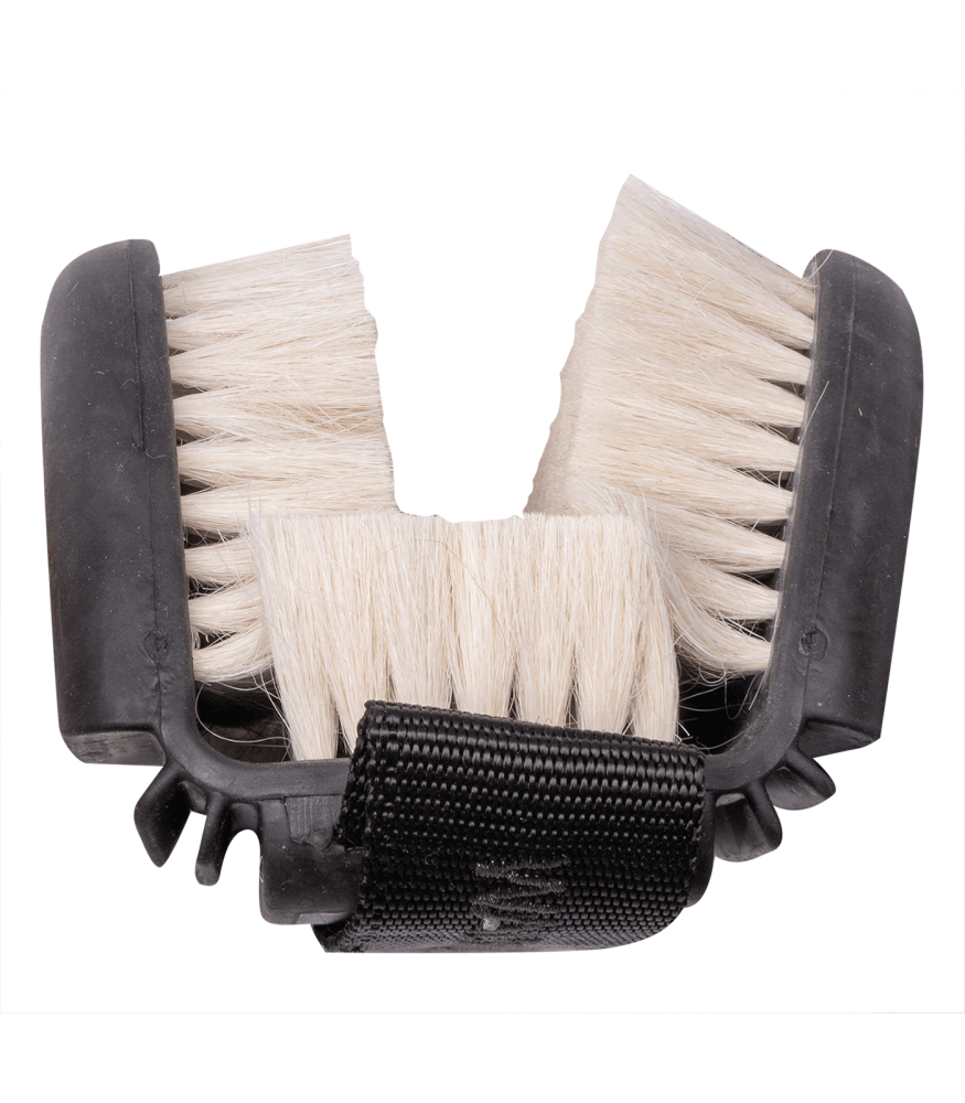 Waldhausen Flex Glanzbürste schwarz/grau