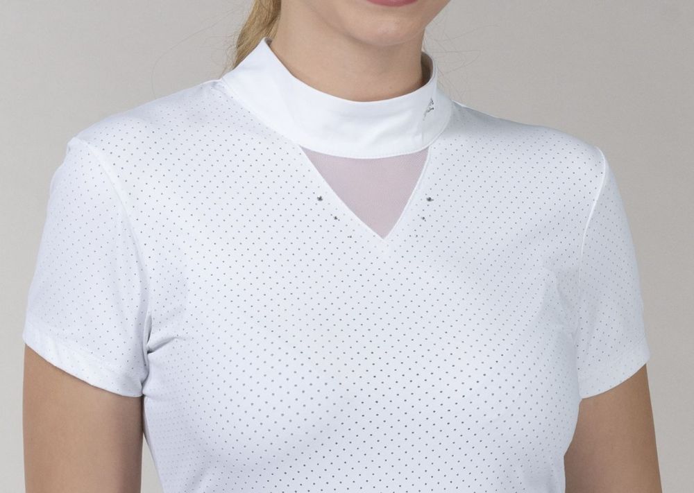 Schockemöhle Turniershirt SPLEA SS26 white XS