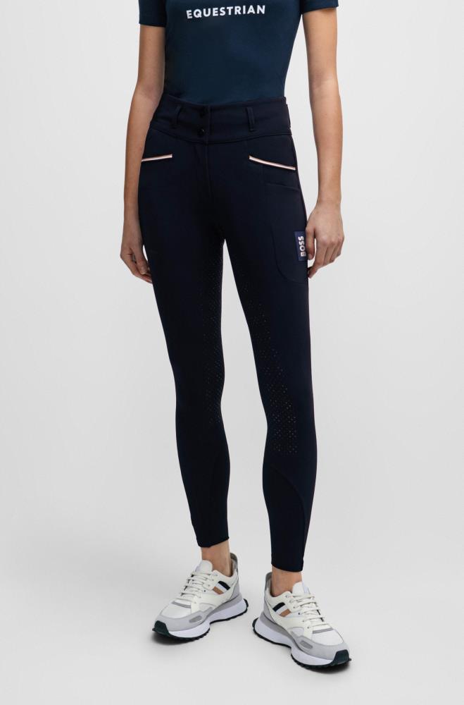 Boss Equestrian HAILEY High Waist Sommerreihose FG Sky Capta
