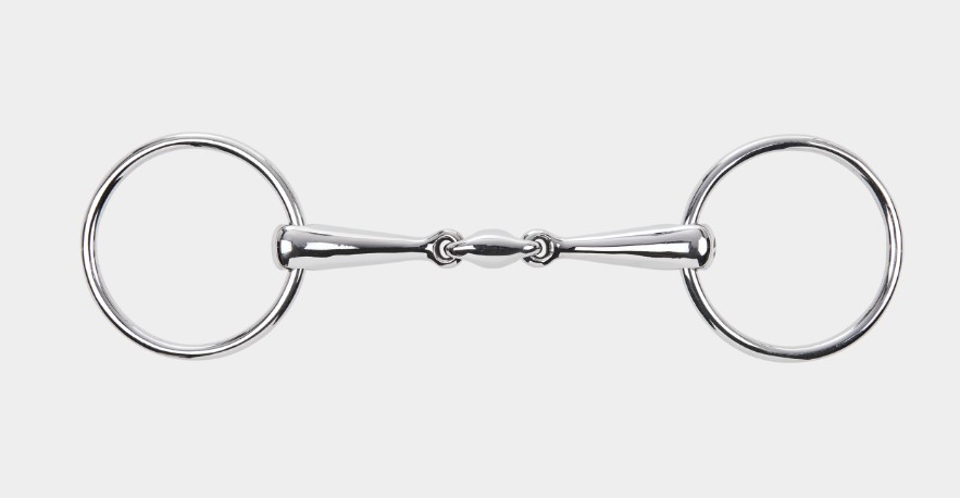 Busse Wassertrense EDELSTAHL doppelt gebrochen Busse Wassertrense EDELSTAHL doppelt gebrochen