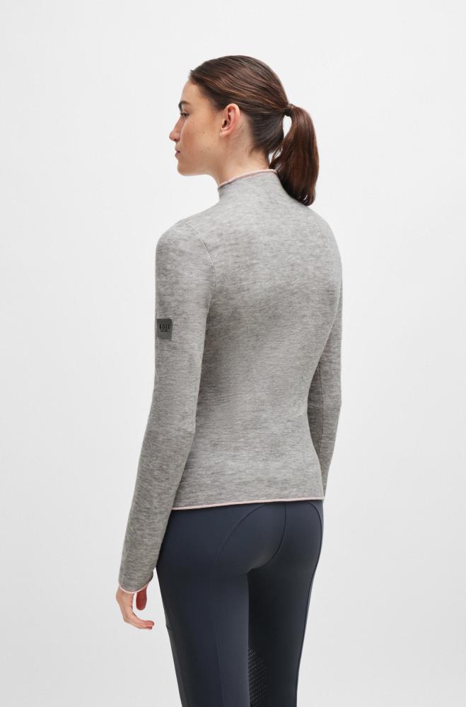 Boss Equestrian Rollkragenpullover May soft grey M