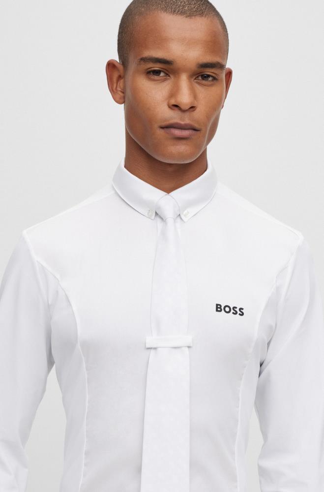 Boss Equestrian NORMAN Show Shirt White L