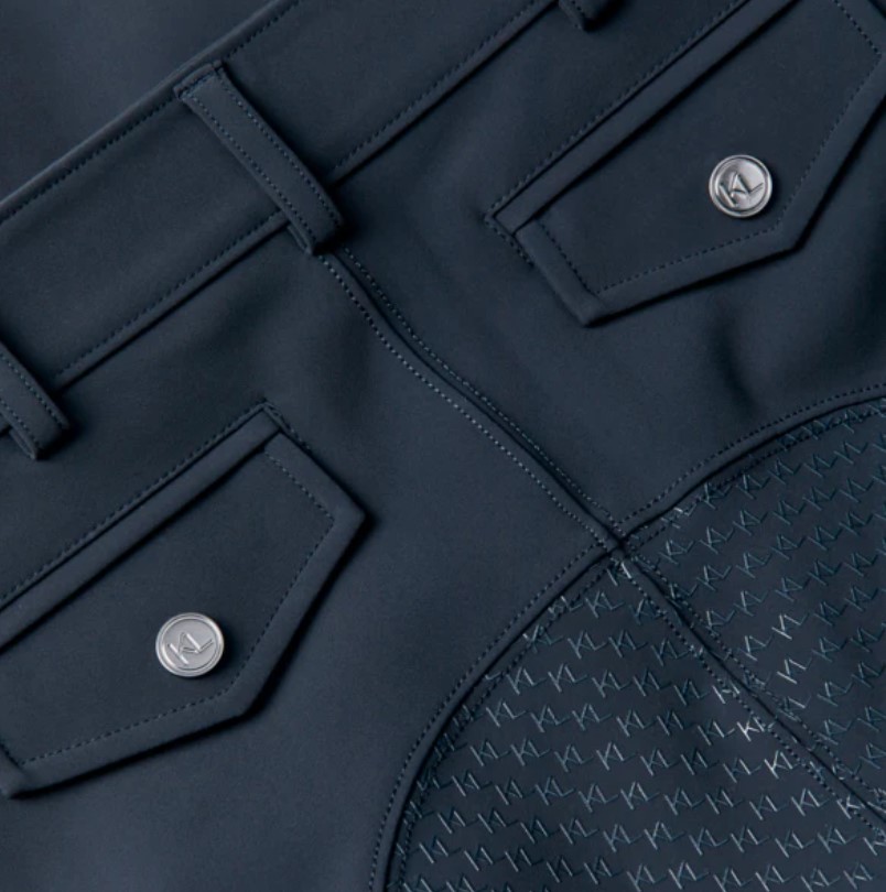 KLKnox Boys F-Grip Reithose navy 146