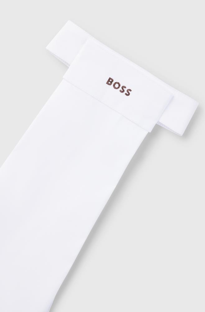 Boss Equestrian Plastron Glitter white Onesize Boss Equestrian Plastron Glitter white Onesize
