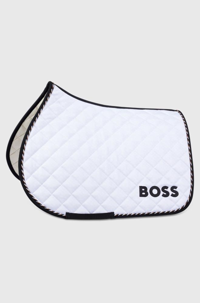 BOSS Equestrian Saddle Pad Signature white DR
