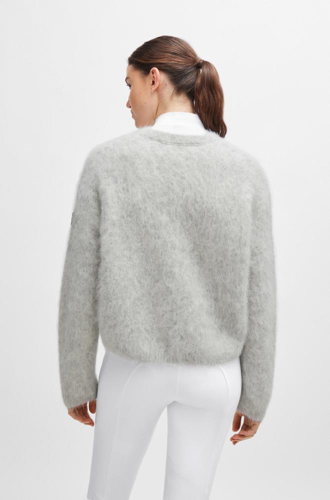 Boss Equestrian Strickpullover Pearl grey M