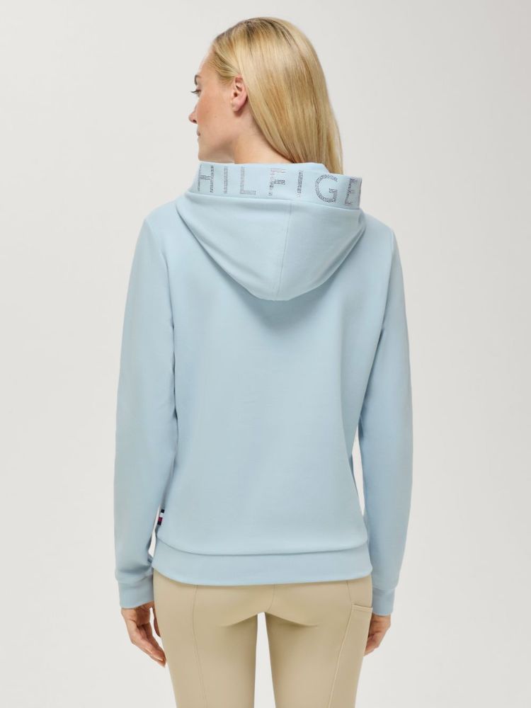 TH Hollywood Strass-Hoodie sweet blue S