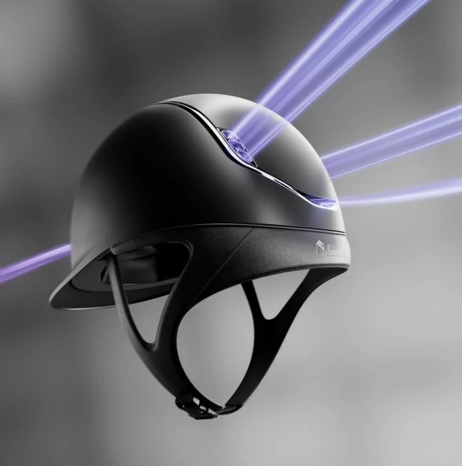 Samshield Reithelm 2.0 Miss SHD blk S 52-56 ohne Dressurauss