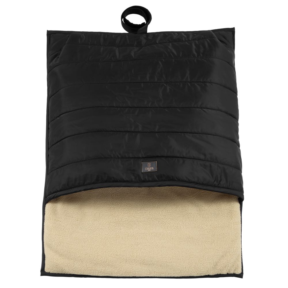 Eskadron Hundeschlafsack TEDDYFLEECE H 24/25 black