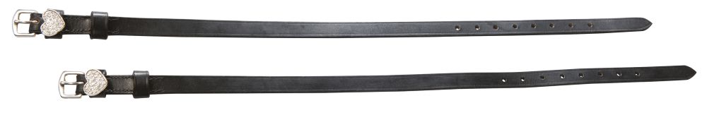 NORTON Pro Sporenriemen mit silbernem Herz