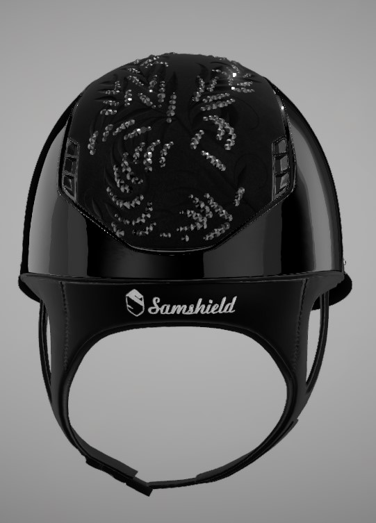 Samshield Reithelm 2.0 Miss Glossy black Samshield Reithelm 2.0 Miss Glossy black
