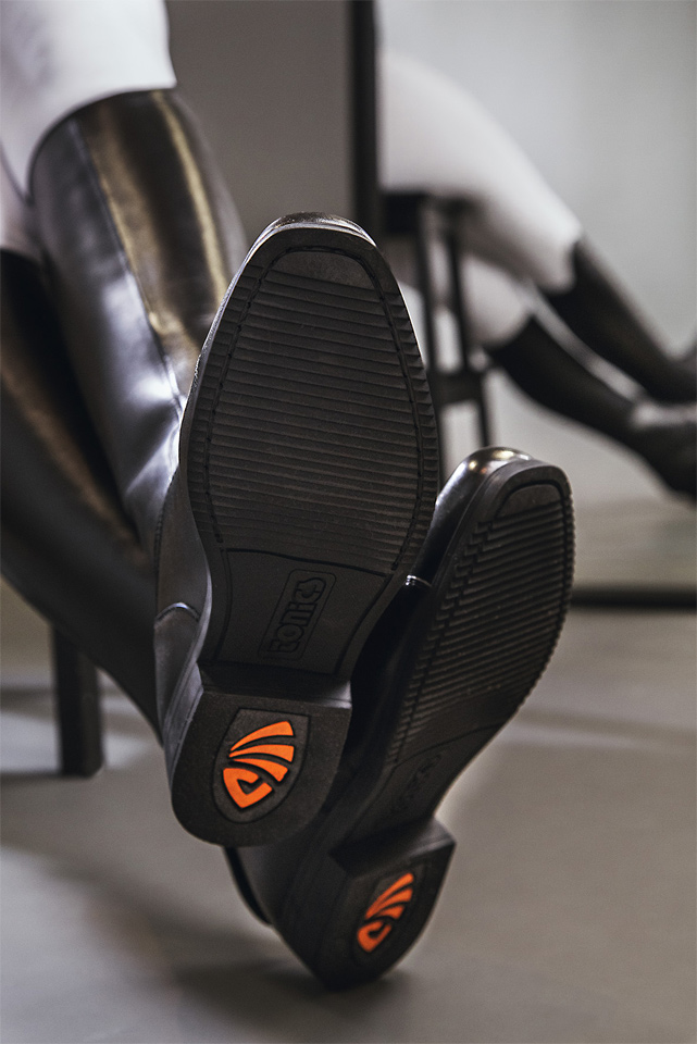 Tonics Lederreitstiefel Gravity black 38 41/35