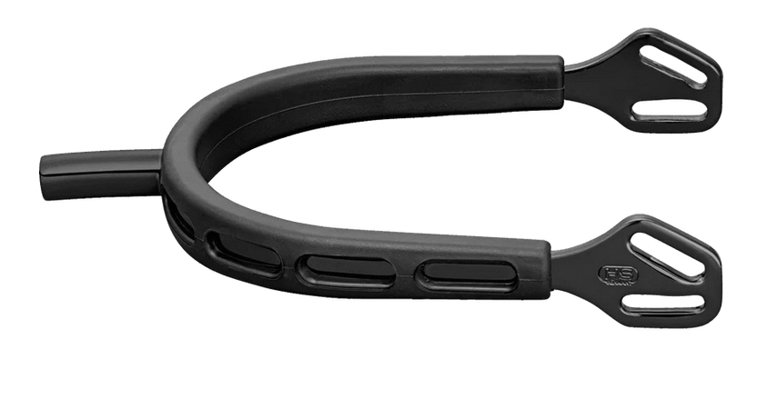 Sprenger Sporen Ultra fit Extra Grip anthrazit flacher Hals Sprenger Sporen Ultra fit Extra Grip anthrazit flacher Hals
