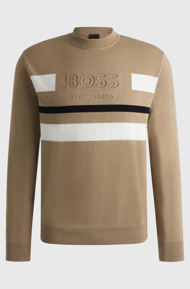 Boss Equestrian BRAD Strickpullover mit Logo