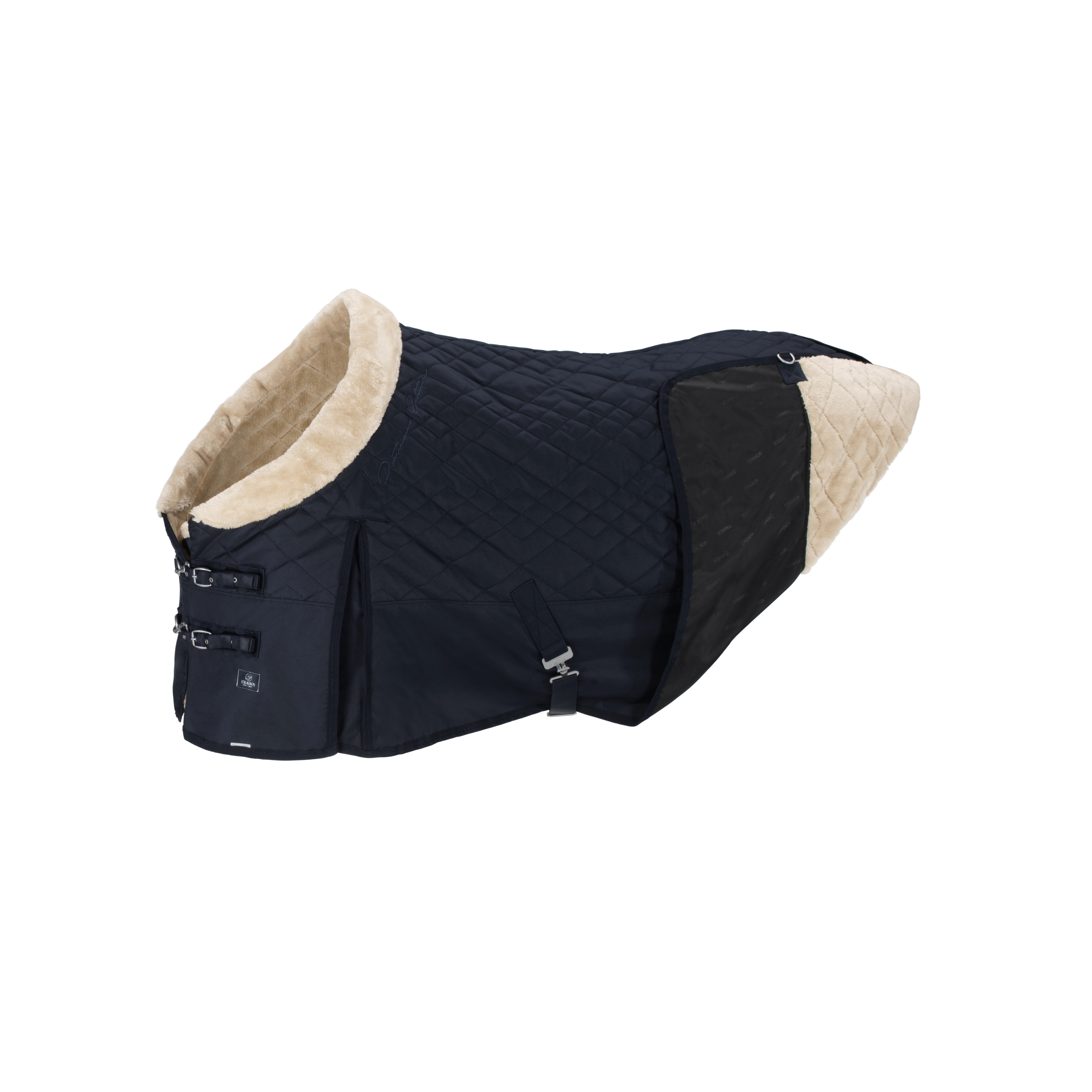 Eskadron Stalldecke STABLE FAUXFUR COLLAR Plat.22 navy S