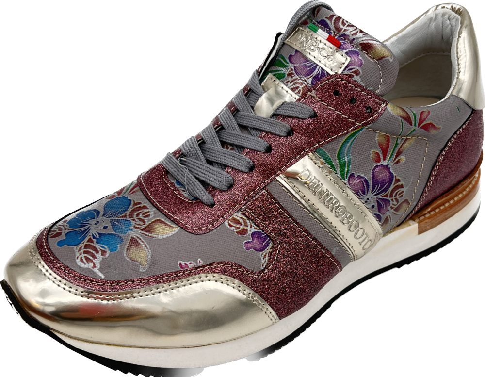 DeNiro Sneaker Flower grey Speccio 3961