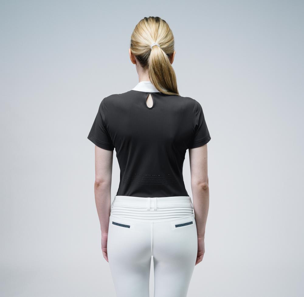 Samshield Turniershirt LOISE CRYSTAL LEAF FW23 black M