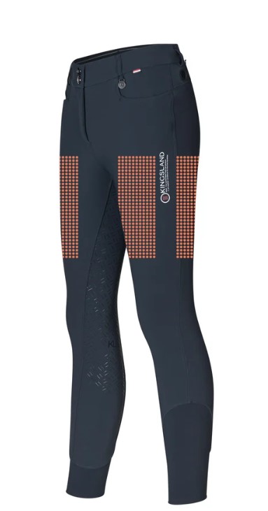 KLKarolina Damen Reithose FG beheizbar navy 34