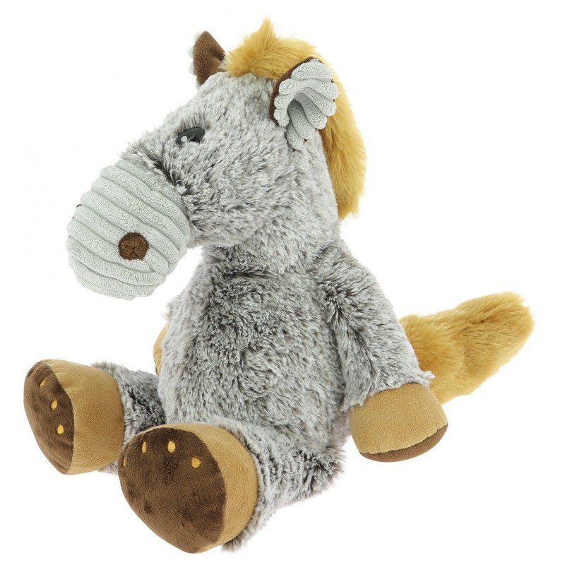 Ekkia Kids Plüsch-Esel 30 cm hellgrau