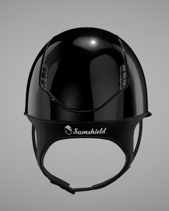 Samshield Reithelm 2.0 Miss Glossy blk L 57-61 ohne Dressura