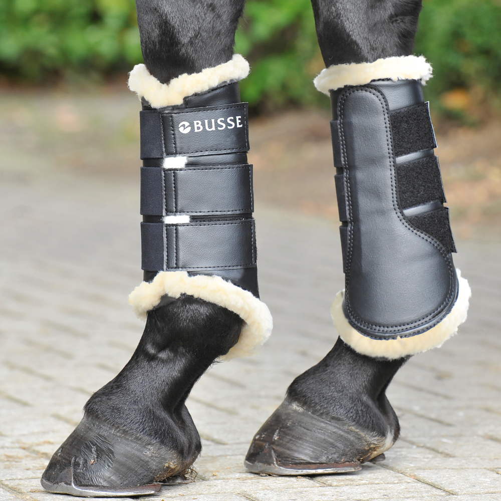 Busse Gamaschen ST. GEORGES schwarz XL