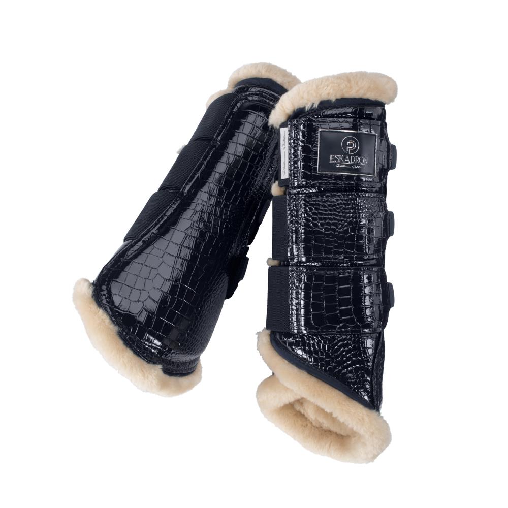 Eskadron Gamaschen CROCO FAUXFUR Plat.22 Eskadron Gamaschen CROCO FAUXFUR Plat.22