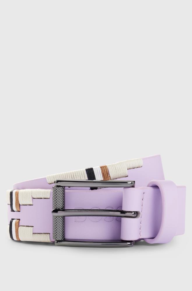 Boss Equestrian Polo Gürtel Signature chalk violet Boss Equestrian Polo Gürtel Signature chalk violet