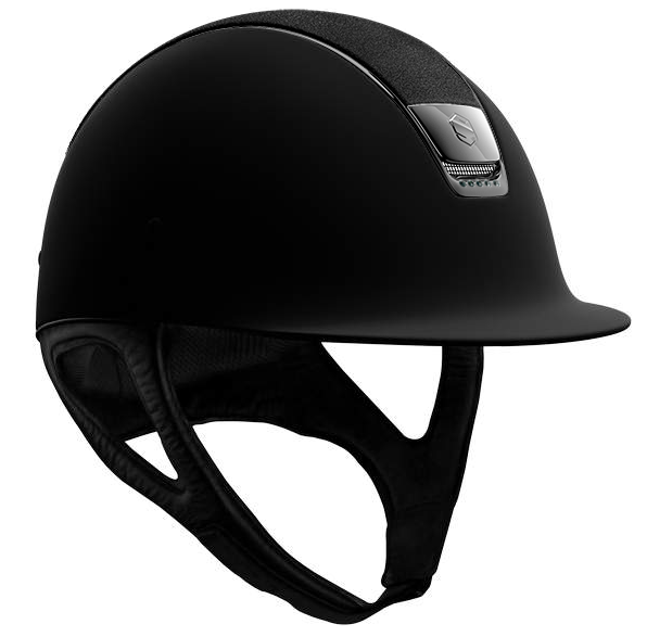 Samshield Reithelm SHD blk AlcBlk5SwJH cb M 55-58 mit Dressu