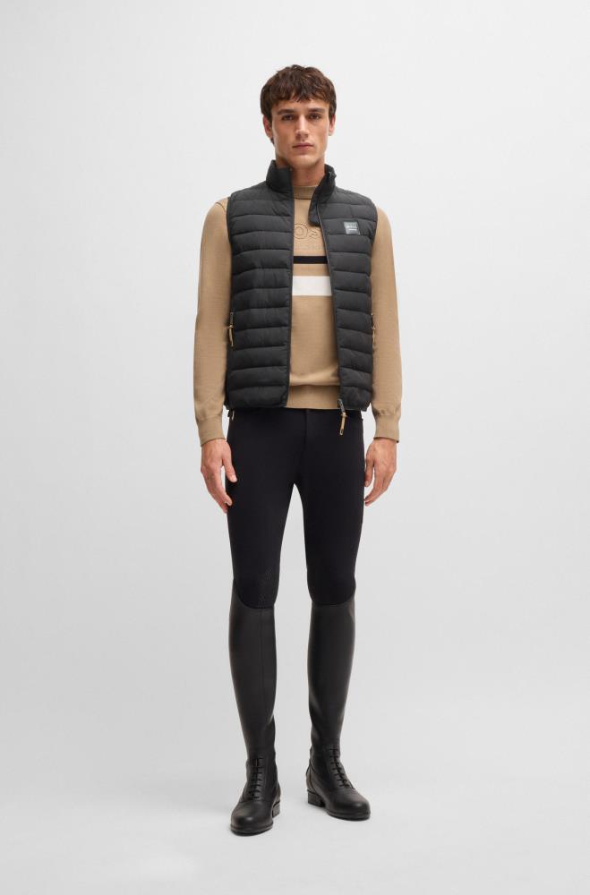 Boss Equestrian ASHTON leichte Puffer Weste Black XXL