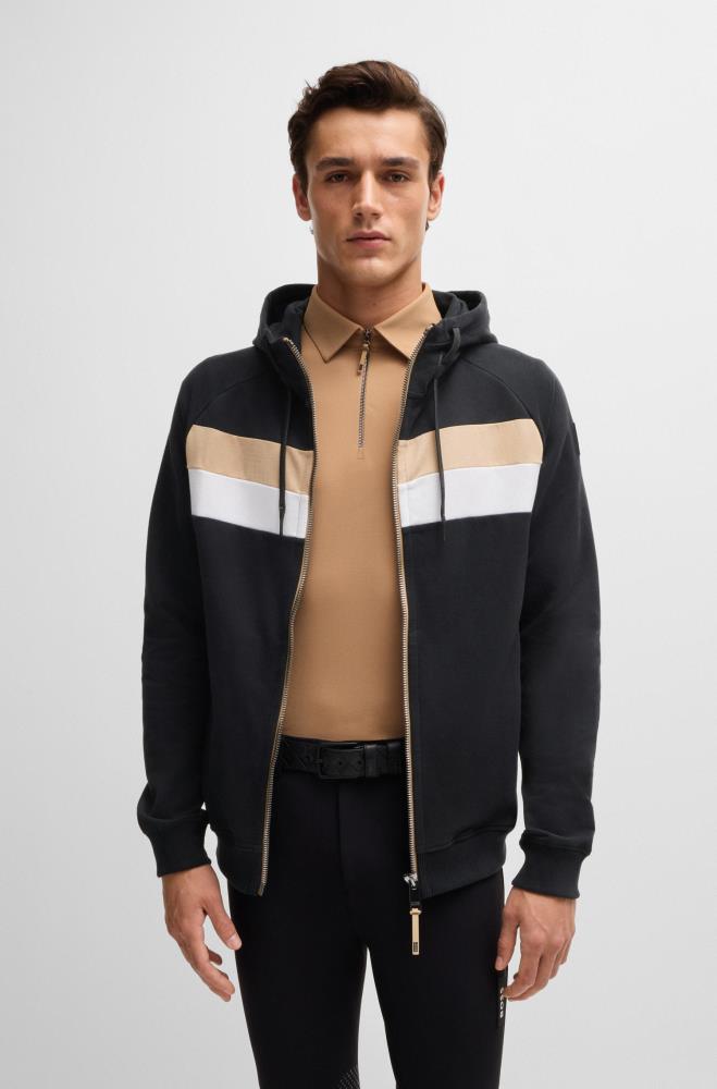 Boss Equestrian RIVER Zip Hoodie Black M