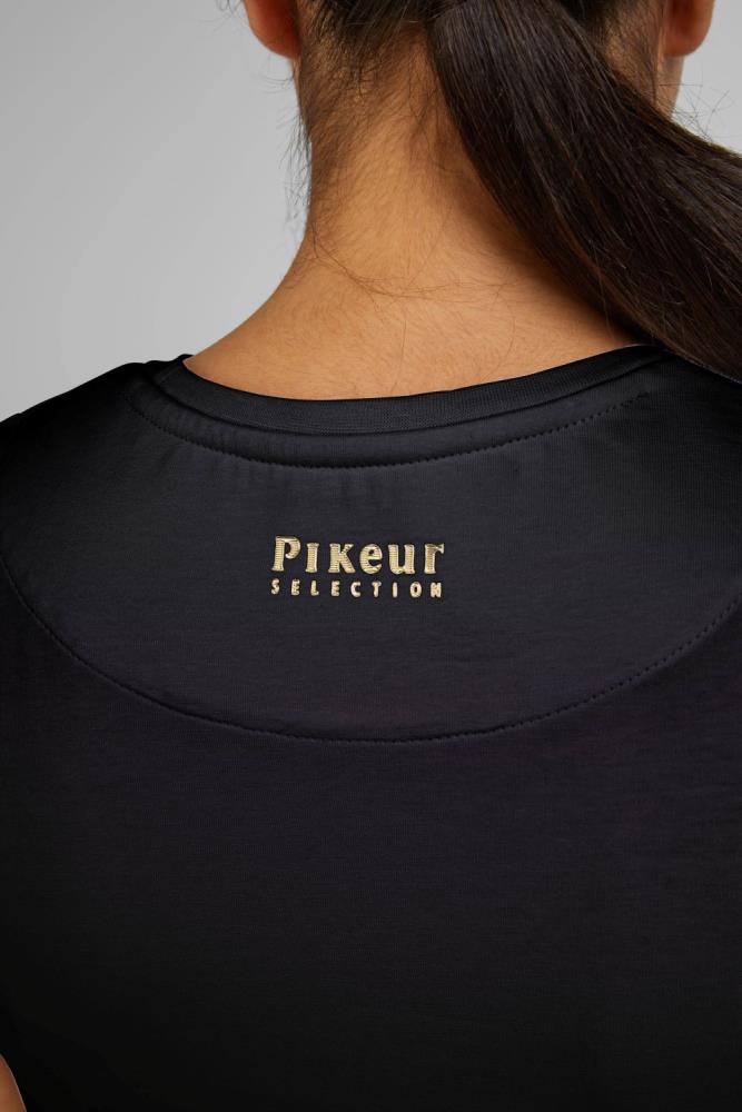 Pikeur ROUNDNECK SHIRT 7213 S black 40