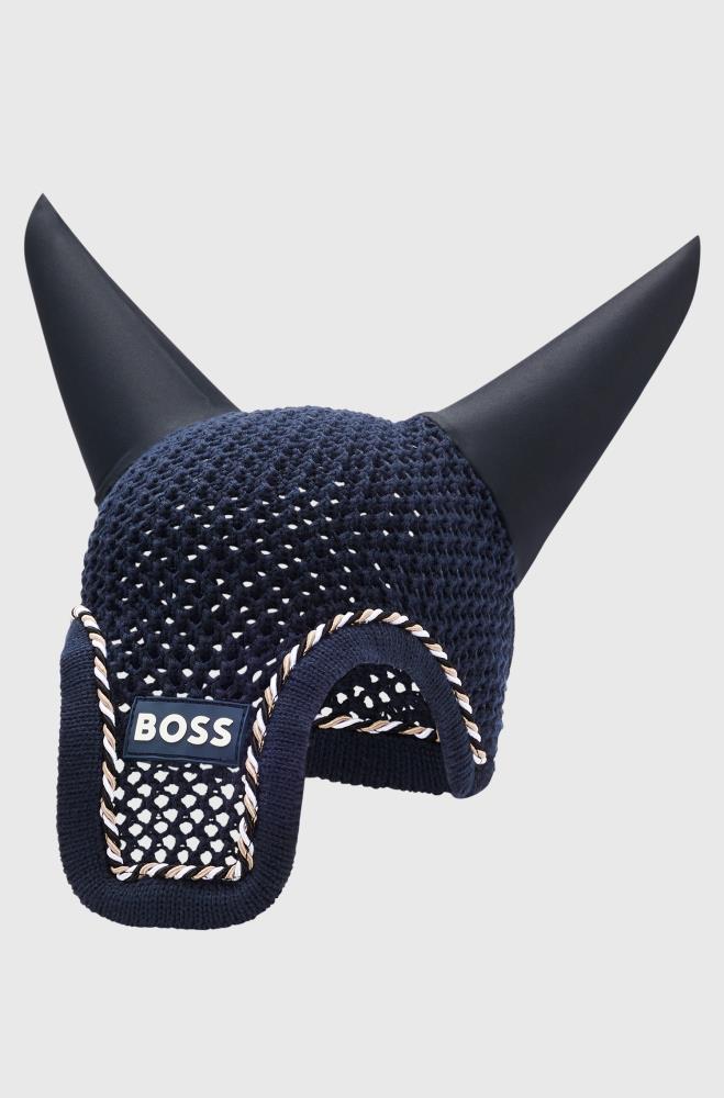 Boss Equestrian SIGNATURE Fliegenhaube Sky captain