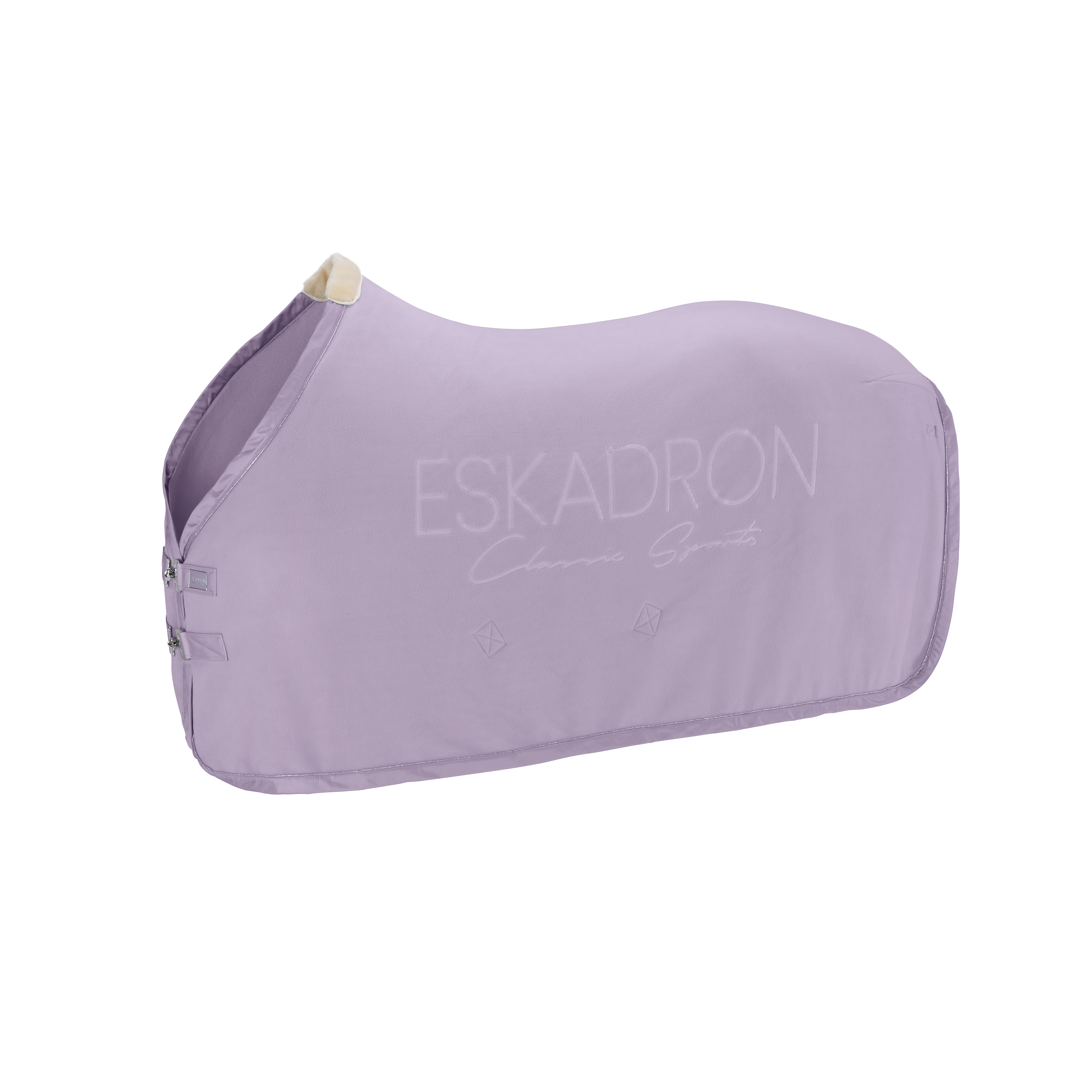 ESKADRON Abschwitzdecke FLEECE STAMP silk purple M